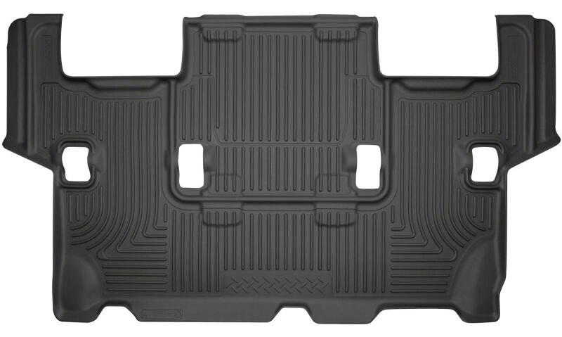 Ford Expedition Floor Mats - Rear - Husky Liners - X-act Contour - Black - `11-`17